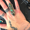 Blackjack Statement Crawler Ring- 8 - Troy Laner