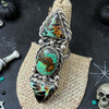Blackjack Statement Crawler Ring- 8 - Troy Laner