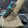 Pyrite Bolt Ring | Size 9 | Silversmith Made