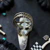 Pyrite Bolt Ring | Size 9 | Silversmith Made