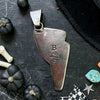 Mine 8 Turquoise Bolt Pendant | 2 1/4" | US Silversmith