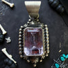 Vintage Nakai Fine Native Jewelry Amethyst Pendant | 1 3/4"