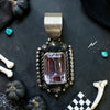 Vintage Nakai Fine Native Jewelry Amethyst Pendant | 1 3/4"