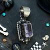 Vintage Nakai Fine Native Jewelry Amethyst Pendant | 1 3/4"