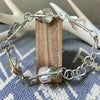 Navajo Sterling Feather Bracelet | Chris Charlie | 8"