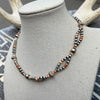 Orange Spiny & Sterling Pearl Choker