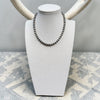 14" 6mm Chimney Butte Sterling Pearls