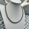 16" 6mm Chimney Butte Sterling Pearls