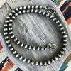 16" 6mm Chimney Butte Sterling Pearls