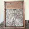 Cowhide Necklace Holder Display: Choose your hide!