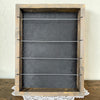 Cowhide Pendant Holder Display: Choice of Hides