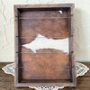 Cowhide Pendant Holder Display: Choice of Hides