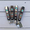 Queen Of Turquoise Large Key Fob