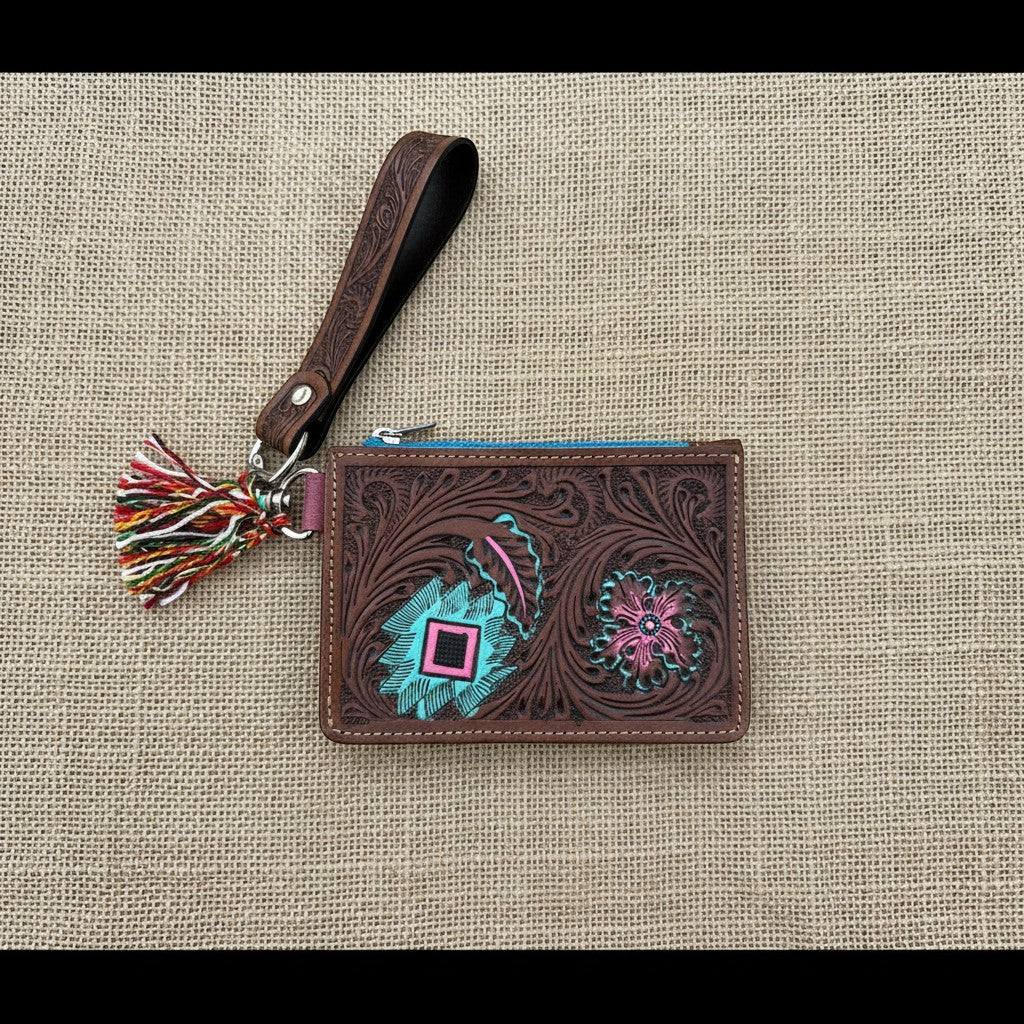 Punchy Queen Large Wristlet