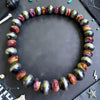 6.5" Sunset Spiny Stretch Bracelet w/ 7mm Sterling Pearls