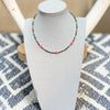 14" Bubblegum Puffed Coin Opal Choker