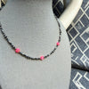 14" Bubblegum Puffed Coin Opal Choker