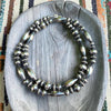 18" Sterling Statement Torpedo Pearl Necklace