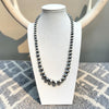 21.5" 7-14mm Huge Graduated Sterling Pearl Necklace