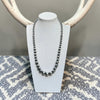 21.5" 7-14mm Huge Graduated Sterling Pearl Necklace
