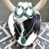 Cowhide Neck Display