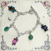 Charmed, I'm Sure- 8" Toggle Charm Bracelet