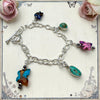 Charmed, I'm Sure- 8" Toggle Charm Bracelet