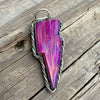 Aurora Opal Bolt Pendant