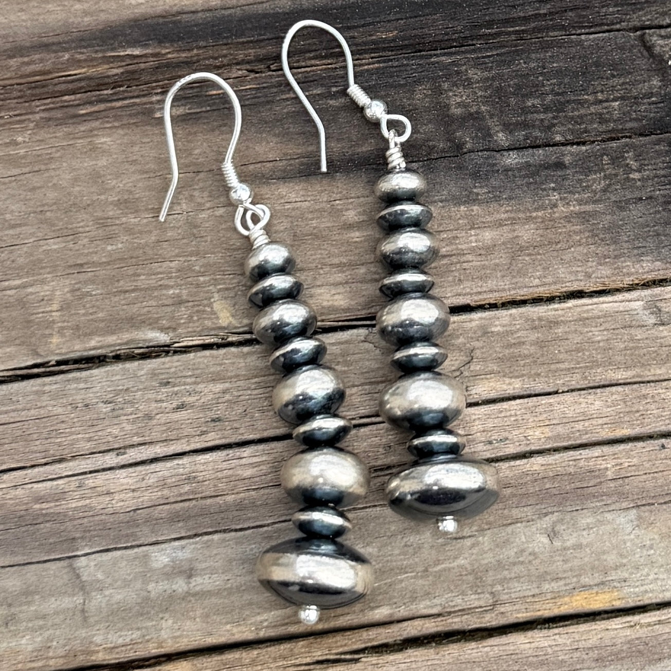 D. Mariano Handmade Navajo Pearl Earrings