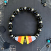 Candy Corn Stretch Bracelet- 6.25