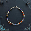 Ethiopian Fire Opal & Sleepy Lavender Fire Opal T-Clasp Bracelet — 7.5"