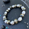 Grade AAA Freshwater Pearl Stretch Bracelet — 6.75"