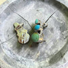 Running Bear Turquoise Ear Crawlers