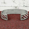BEADED AMERICAN FLAG BRACELET by HARRY LOWE JR – NAVAJO