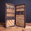 Brown Tooled Leather & HOH XL Jewelry Wallet