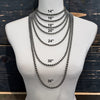 Sterling Silver Handmade Navajo Pearl Necklace- 14" 5mm Round Pearls by Dorinda Mariano