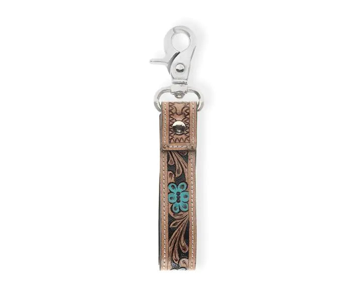 Hand Tooled Leather Key-Fobs