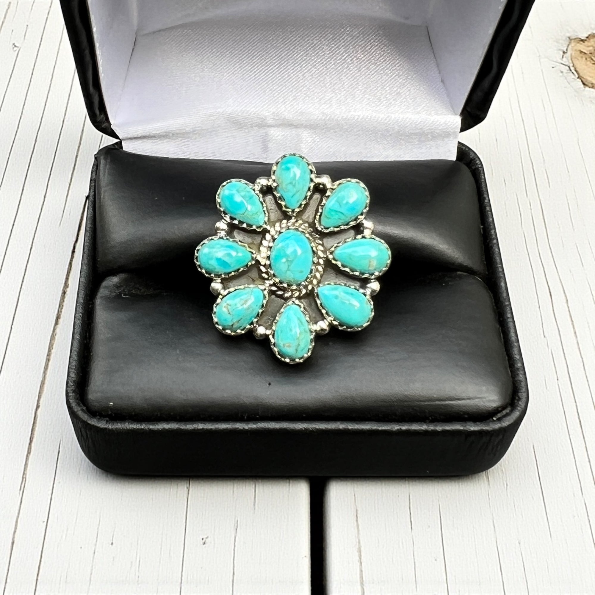 Kingman Cluster Rings- Adjustable