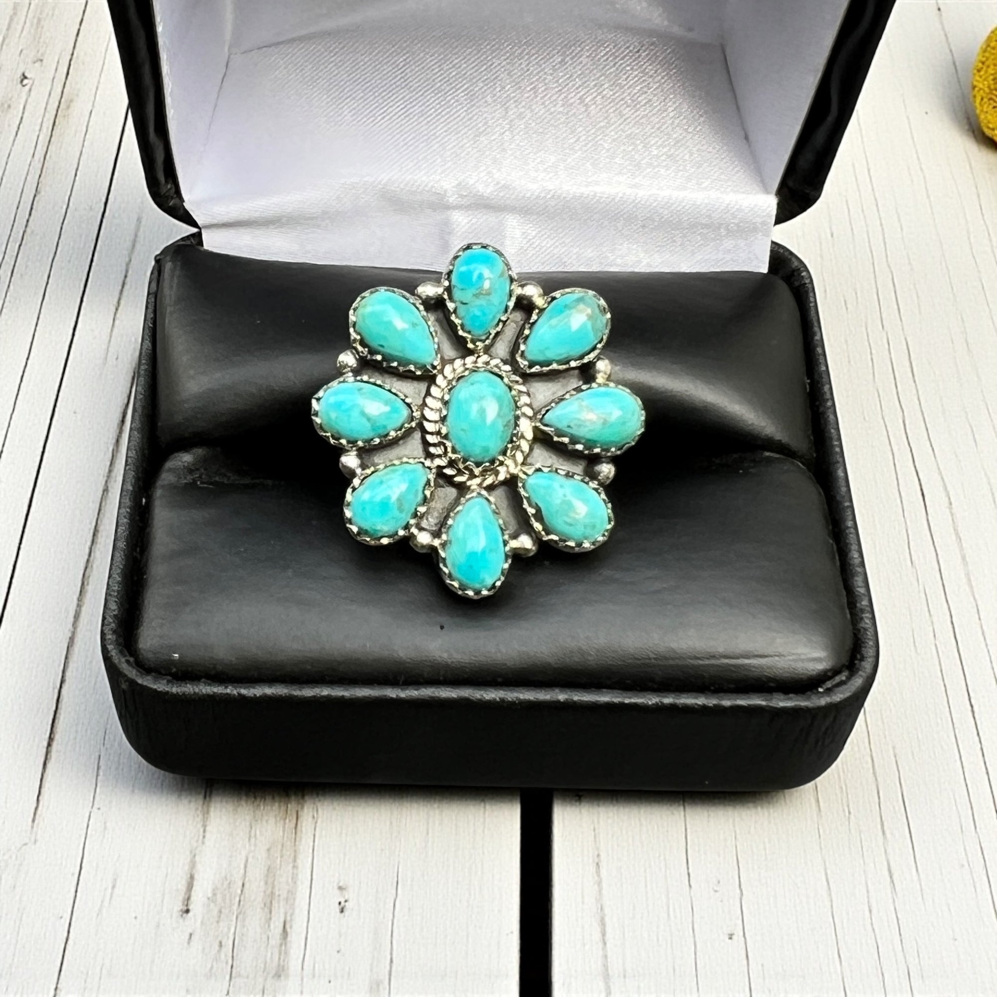 Kingman Cluster Rings- Adjustable