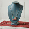 American Flag Inlay Necklace- Eugene Gruber