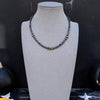 Sleepy Lavender Fire Opal Choker — 14.5" + 1.5" Extender