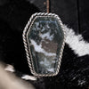 Jasper Statement Coffin Ring — Size 8.5