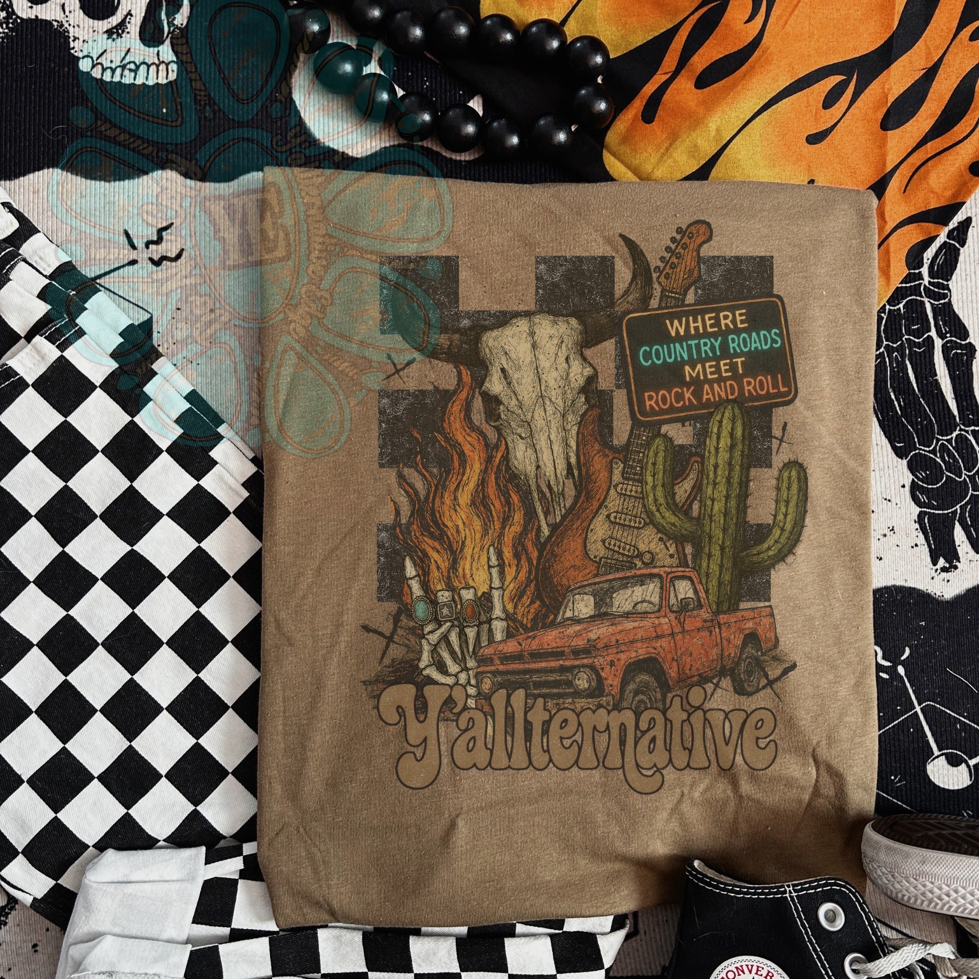 Y'allternative Fall Tee