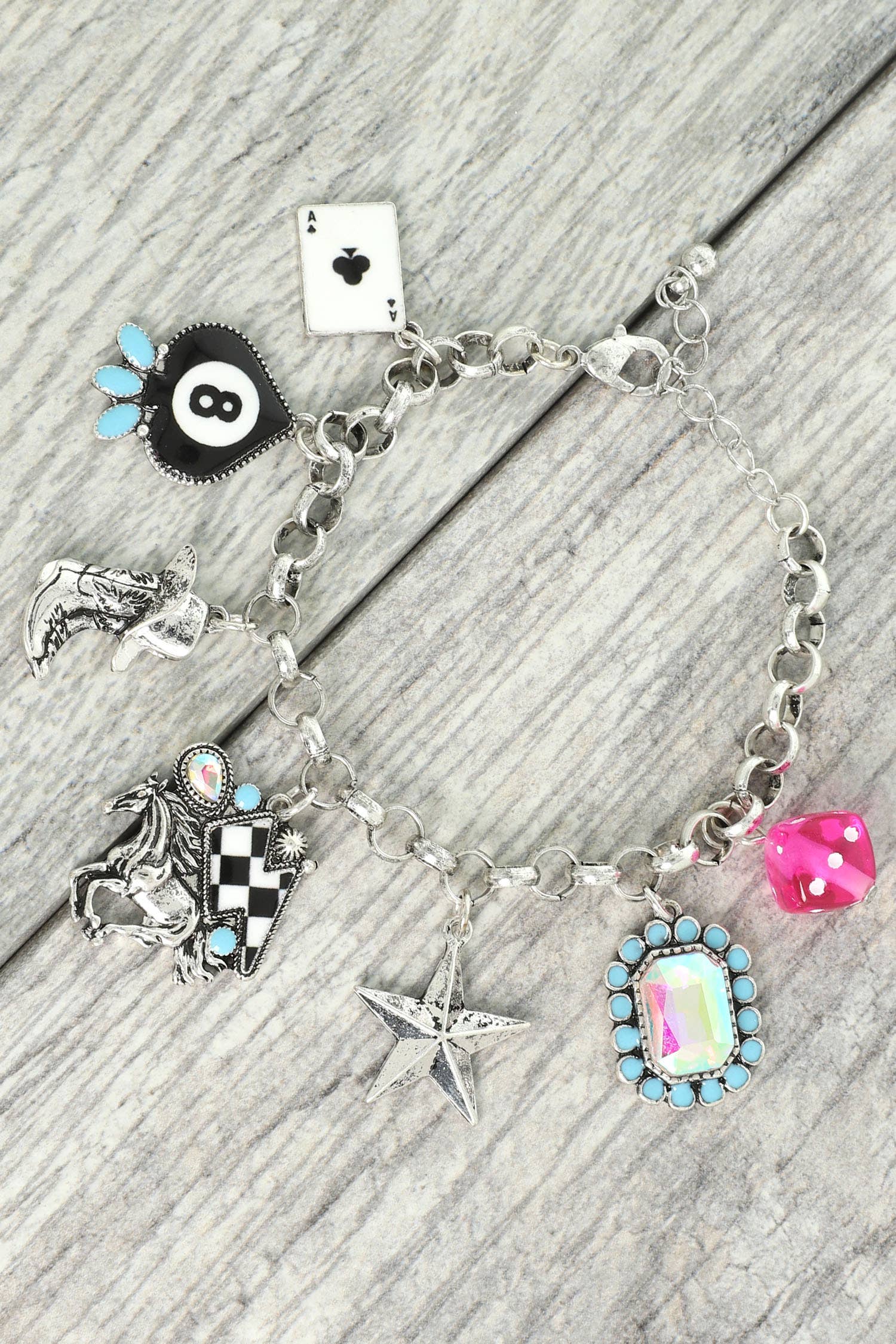 Punchy Charm Bracelet