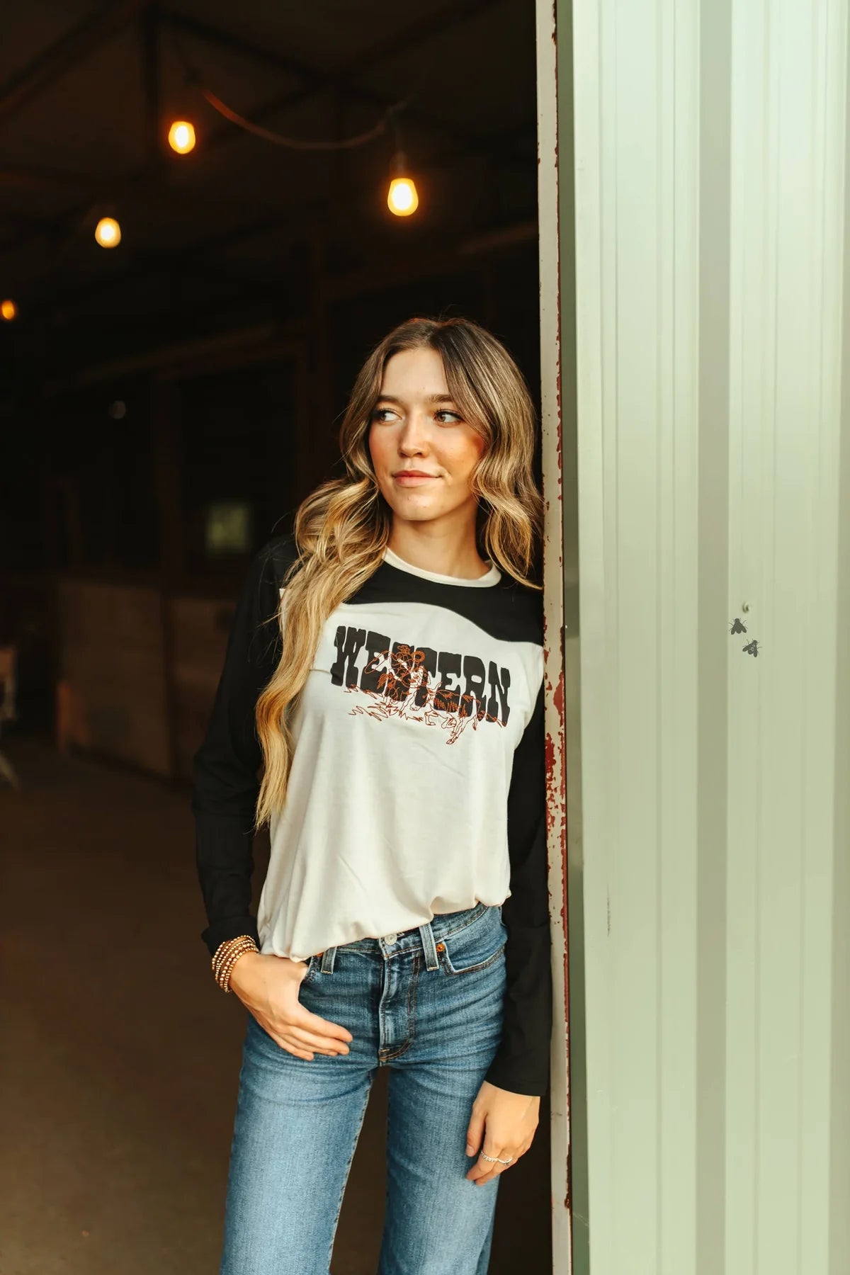 The Retro Western Long Sleeve