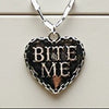 “Bite Me” Heart Necklace 💋🤠