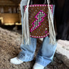Pink Checkerboard Tote