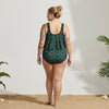 Punchy Shooters Plus Size Tankini