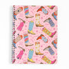 Western Cowgirl Boots Spiral Notebook-Callie Danielle