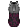 Hot Boots Mesh Insert One Piece